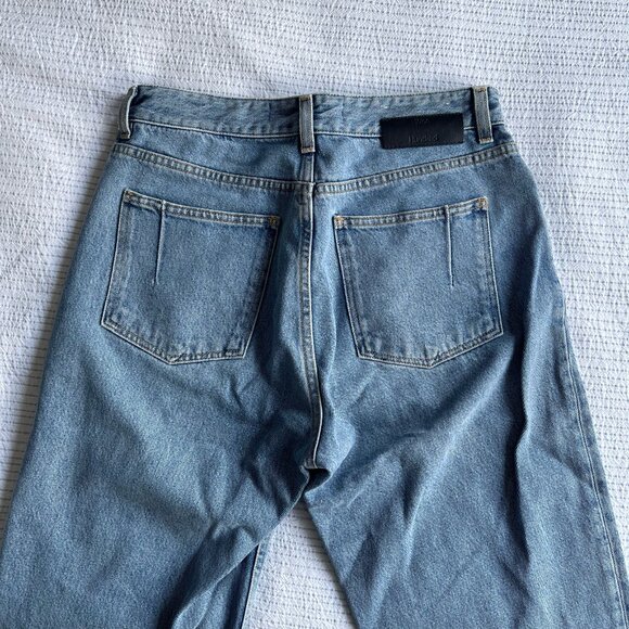 Won Hundred Blue Distressed Pearl Jeans - Picture 4 of 8